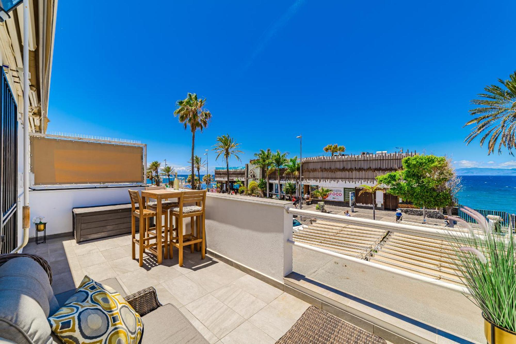 Front Of A Beach Aircon Las Americas Costa Adeje ปลายาเดลาสอเมริกาส ภายนอก รูปภาพ